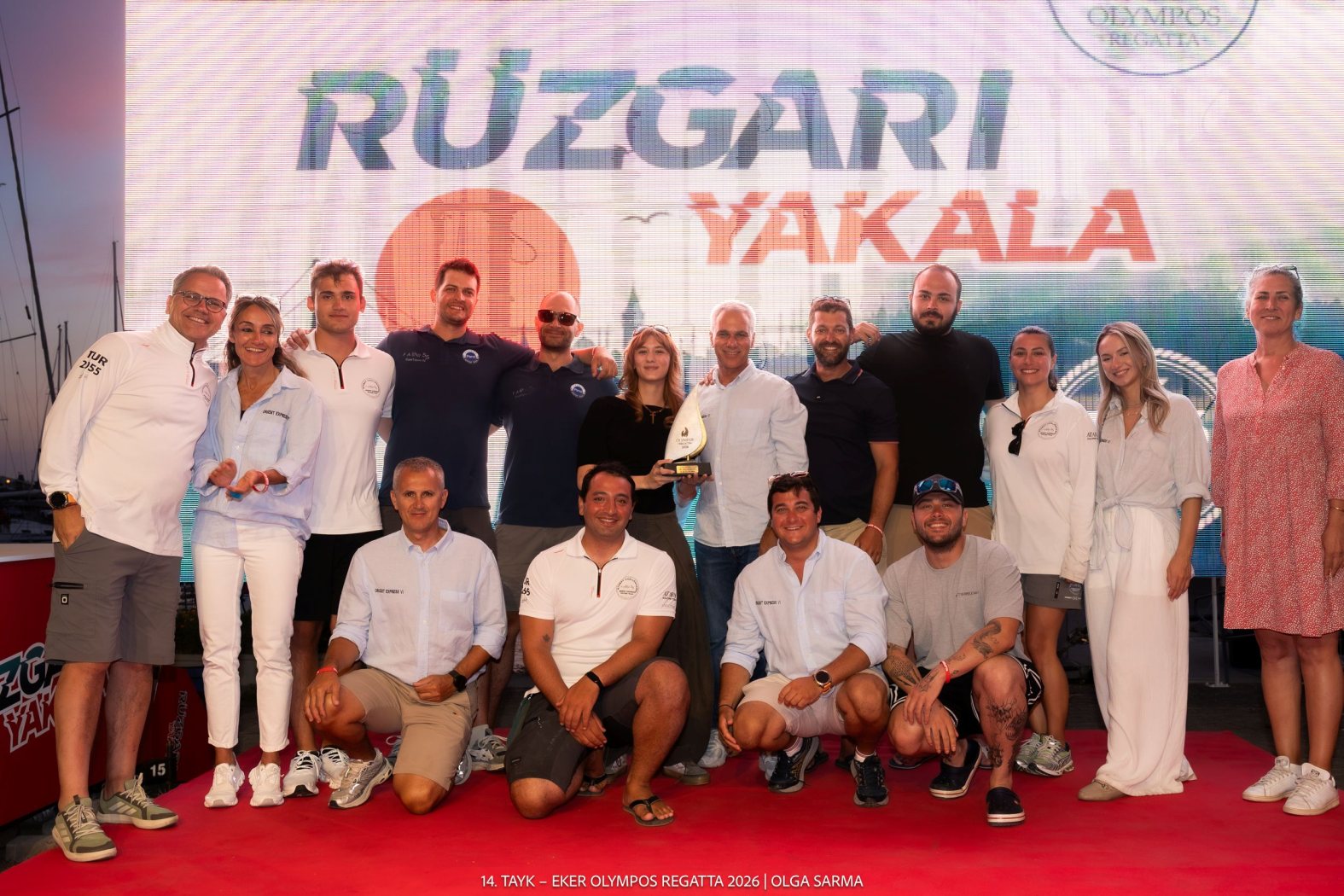 14. TAYK–Eker Olympos Regatta’nın şampiyonları ödüllerini aldı